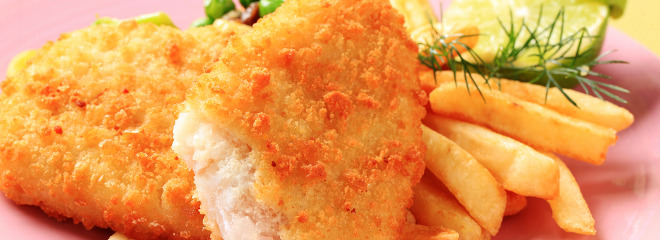 Fleisch und Fisch